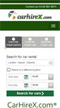 Mobile Screenshot of carhirex.com